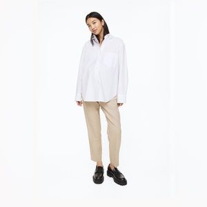 H&M MAMA Ankle Length Slacks sz M
